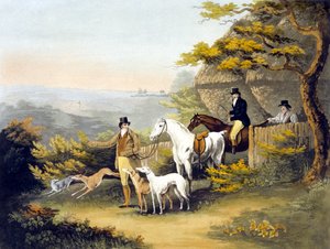 Coursing, plade 1, graveret af R.G. Reeve