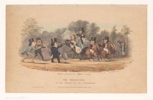 Aanslag op koningin Victoria, 1840 Reginacidet, eller et angreb på forfatningen (titel på objekt) af Dean and Munday