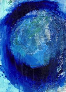 Abstrakt: Den blå planet af Deb Chaney