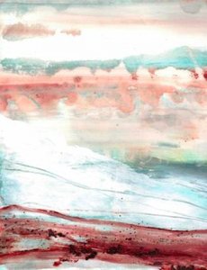 Abstrakt havhorisont af Deb Chaney