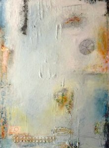 Subtil, struktureret abstrakt kunst