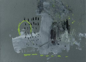 Urban Grey Neon – Abstrakt af Deb Chaney