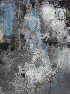 Forvitret blå grunge af Deb Chaney