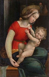 Madonna og barn af Defendente Ferrari
