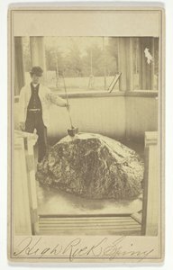High Rock Spring, ca. 1865. af Deloss Barnum