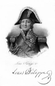 Louis Philippe I, konge af Frankrig, 1800-tallet.