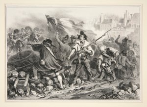 Til Døden for Frihed af Denis-Auguste-Marie Raffet
