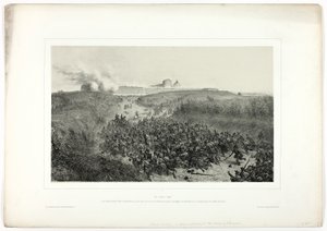 30. april 1849 fra Erindringer om Italien: Ekspedition til Rom af Denis-Auguste-Marie Raffet