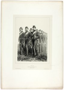 Artillerimænd, fra Souvenirs of Italy: Rom Ekspedition