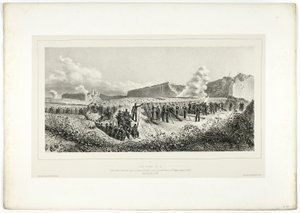 Batterie Nr. 14, aus Souvenirs d’Italie: Expédition de Rome
