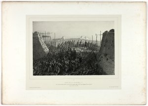 Capture of the Courtine 6-7, fra Souvenirs of Italy: Rome Expedition
