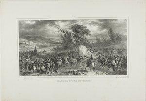 Division marts af Denis Auguste Marie Raffet