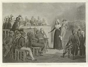 Marie Antoinette ved Revolutionsdomstolen