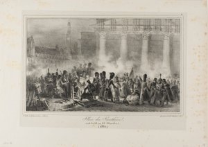 Place du Pantheon, natten mellem 22. og 23. december 1830