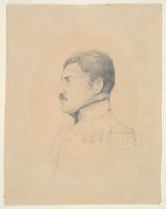 Portræt af General Pelissier af Denis Auguste Marie Raffet