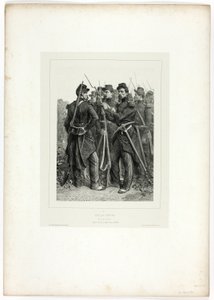 Sappers, fra Souvenirs of Italy: Rom Ekspedition af Denis Auguste Marie Raffet