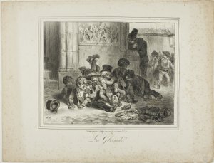 Rutschebanen af Denis Auguste Marie Raffet