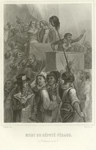 Deputy Ferauds død af Denis Auguste Marie Raffet