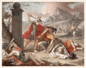 Denis-Sébastien Leroy - Slaget mellem Horatii og Curatii - 1798
