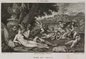 Denis-Sébastien Leroy, Chataigner og Niquet - Mars og Venus, efter Nicolas Poussin - 1802-1815
