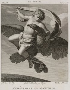 Denis-Sébastien Leroy, Coiny og Bovinet - Bortførelsen af Ganymedes, efter Eustache Le Sueur - 1802-1815 af Denis Sebastien Leroy