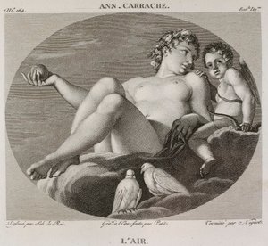Denis-Sébastien Leroy, Petit og Niquet - Luften, efter Annibale Carrache - 1802-1815 af Denis Sebastien Leroy