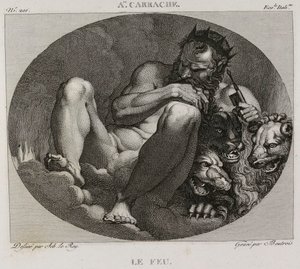 Denis-Sébastien Leroy et Boutrois - Ild, efter Annibale Carrache - 1802-1815