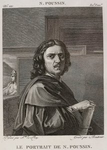 Denis-Sébastien Leroy et Boutrois - Portrættet af Nicolas Poussin, efter Nicolas Poussin - 1802-1815