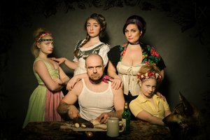 Et rustikt familiemåltid af Denisa Justusová Šumcová