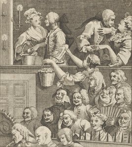 The Laughing Publikum, CA. 1800.