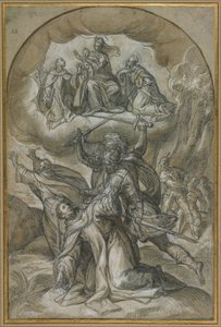 Den hellige Peter Martyrs død