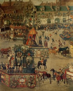 Ommeganck i Bruxelles den 31. maj 1615: detalje af Isabellas triumf