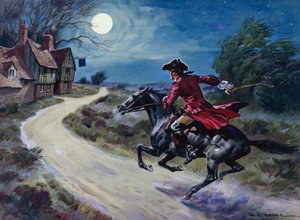 The Highwayman (gouache på papir)