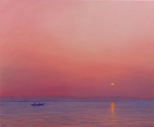 Pink Dawn på Ganges