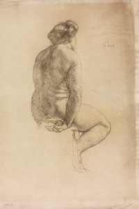 Et studie af en kvindelig figur