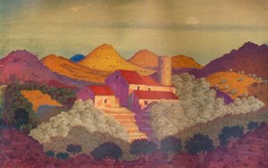 Solnedgang nær Collioure, c20. århundrede