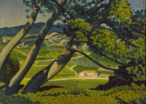 Træer, Provence, 1912
