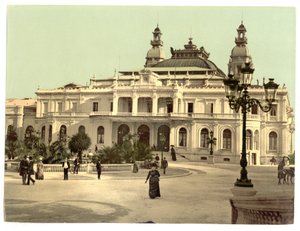 Casino de Monte Carlo, Monaco af Detroit Publishing Co.