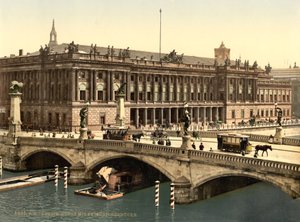 Frederiksbroen og børsen, Berlin, Tyskland, ca. 1900 af Detroit Publishing Co.