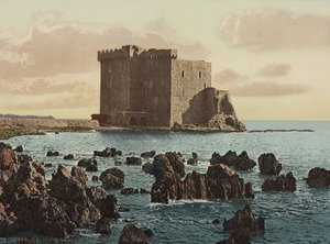 Klosteret St. Honorat i Cannes, ca. 1900 af Detroit Publishing Co.