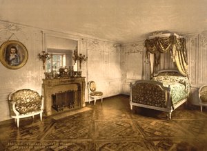 Petit Trianon, Versailles, Marie Antoinettes kammer, ca. 1890-1900