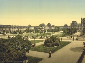Louvre, Paris, ca. 1890-1900 af Detroit Publishing Co.