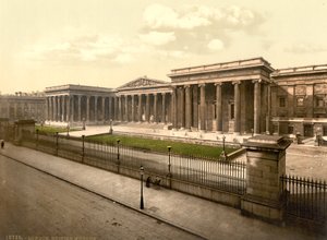 British Museum, London, ca. 1890-1900 (fotokrom) af Detroit Publishing Co.
