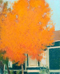 Its Fall Again, 2023 (pastel på papir)