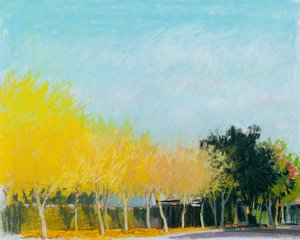 Sunny Side, 2015 (pastel på papir)