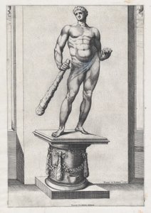 Mirror of Roman Magnificence: Herkules med Hesperidernes æbler, 1581., 1581. af Diana Mantuana