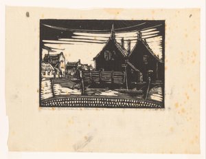 Huse på boulevarden i Scheveningen (titel på objekt)
