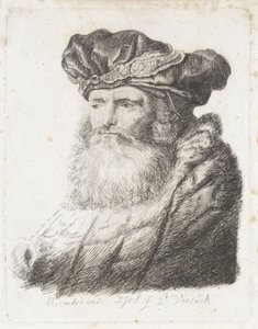 mand med skæg