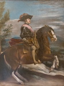 Rytterportræt af Philip IV af Diego Velázquez