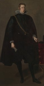 Filip IV, konge af Spanien, ca. 1624 (olie på lærred) af Diego Velázquez